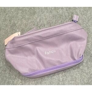 Fancii Lavender Macy 2 in 1 Makeup Bag Travel Organizer Cosmetic  NWT